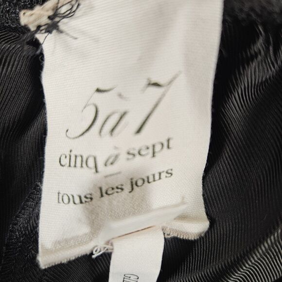 Cinq a Sept Tous Les Jours Giles Satin Jogger Size XL Pant Black Travel Designer - Picture 11 of 16